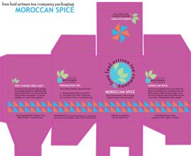 Consumer Packaging Mockup (Moroccan Spice) by Christine G. Adamo of WriteReviseEdit.com
